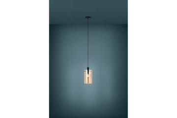 Takpendel Eglo Polverara Svart/Amber 1 lampe - 1 lampe - Belysning - Innendørsbelysning & Lamper - Taklampe - Pendellamper & Hengelamper