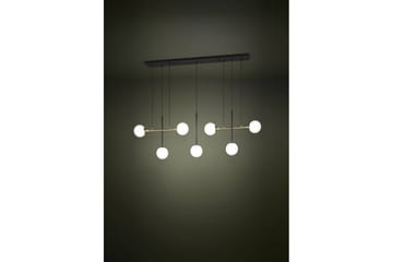 Takpendel Eglo Paz Opalhvit/Svart Messing med 7 Lamper - Belysning - Innendørsbelysning & Lamper - Taklampe - Pendellamper & Hengelamper
