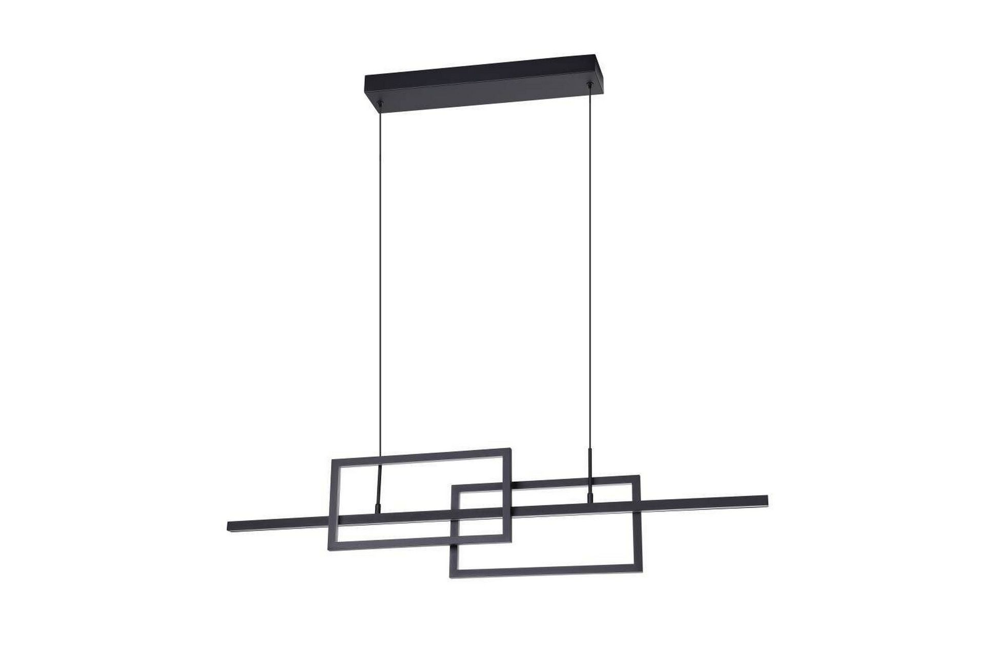 Takpendel Eglo Puebla Svart/Hvit 115 cm - 115 cm