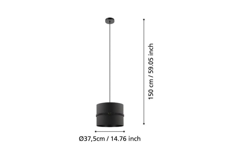 Takpendel Eglo Paraguaio Svart - Belysning - Innendørsbelysning & Lamper - Taklampe - Pendellamper & Hengelamper