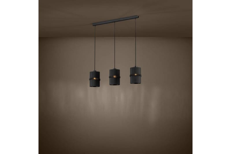 Takpendel Eglo Paraguaio Svart med 3 Lamper - Belysning - Innendørsbelysning & Lamper - Taklampe - Pendellamper & Hengelamper