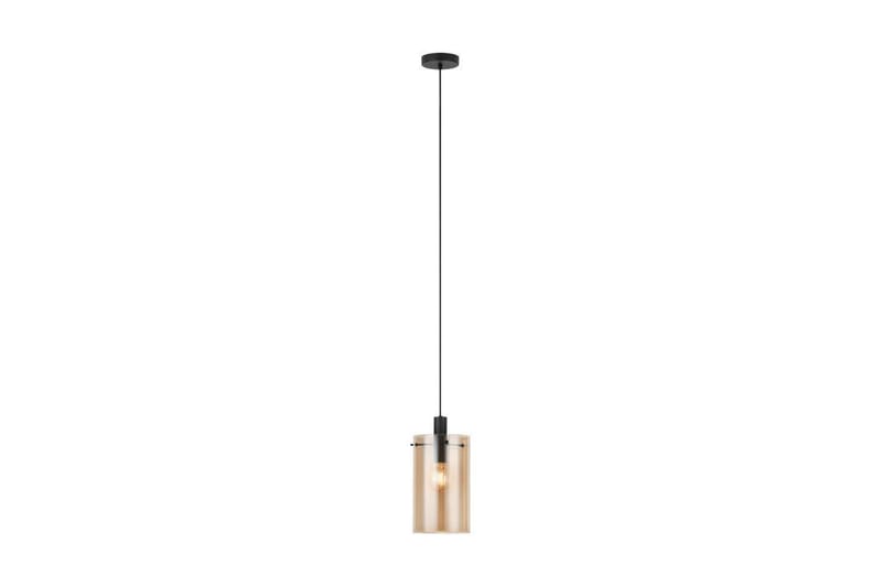 Takpendel Eglo Polverara Svart/Amber 1 lampe - 1 lampe - Belysning - Innendørsbelysning & Lamper - Taklampe - Pendellamper & Hengelamper