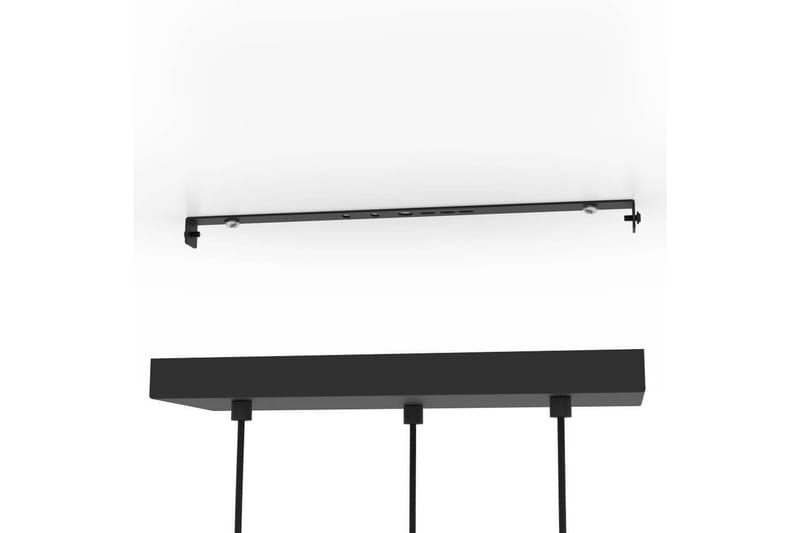 Takpendel Eglo Paz Opalhvit/Svart Messing med 3 Lamper - Belysning - Innendørsbelysning & Lamper - Taklampe - Pendellamper & Hengelamper