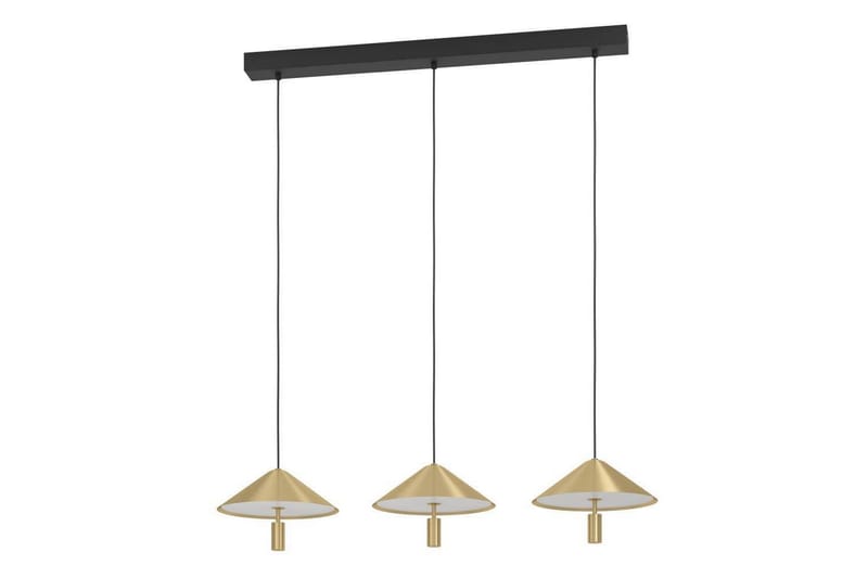 Takpendel Eglo Paraguay Messing med 3 Lamper - Belysning - Innendørsbelysning & Lamper - Taklampe - Pendellamper & Hengelamper