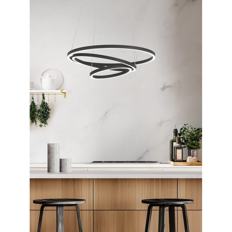 Takpendel Lobinero - Svart Hvit - Belysning - Innendørsbelysning & Lamper - Taklampe - Pendellamper & Hengelamper