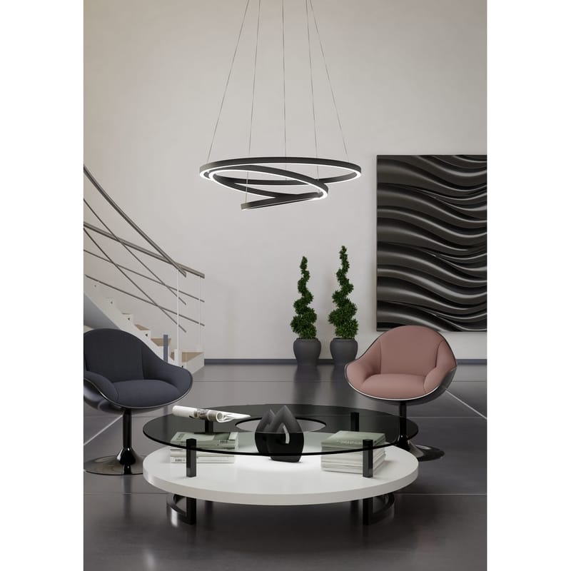 Takpendel Lobinero - Svart Hvit - Belysning - Innendørsbelysning & Lamper - Taklampe - Pendellamper & Hengelamper