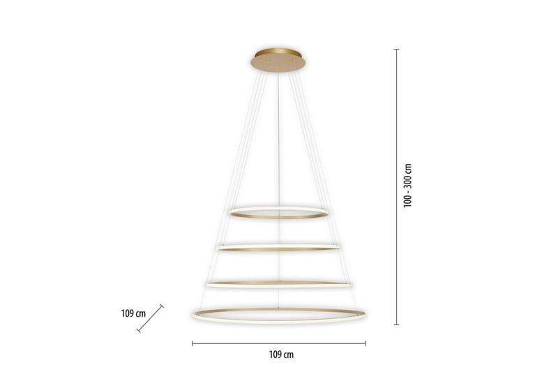 Tessara Paul Neuhaus Taklampe - Belysning - Innendørsbelysning & Lamper - Taklampe - Pendellamper & Hengelamper