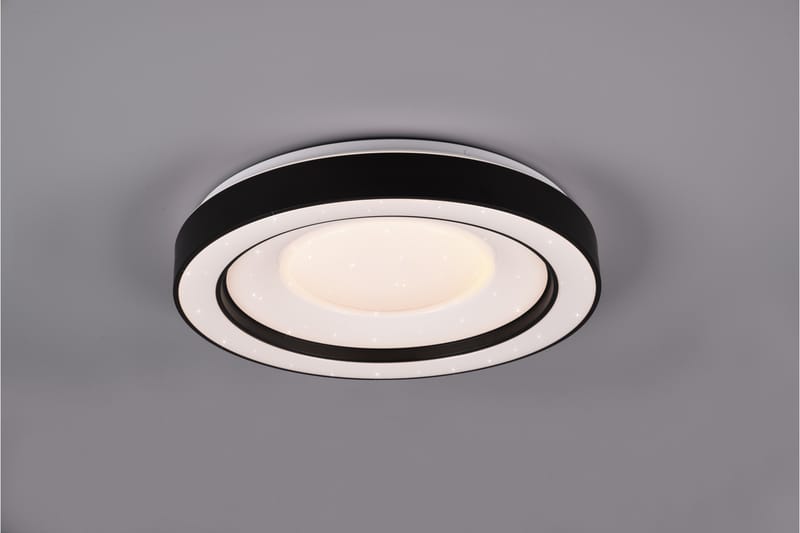 Trio Lighting Arco LED plafond matt svart starlight RGBW - Belysning - Innendørsbelysning & Lamper - Taklampe - Plafondlampe