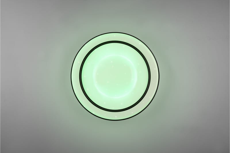 Trio Lighting Arco LED plafond matt svart starlight RGBW - Belysning - Innendørsbelysning & Lamper - Taklampe - Plafondlampe