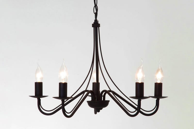 Trio Lighting Country lysekrone 5L E14 rustikk, undefined