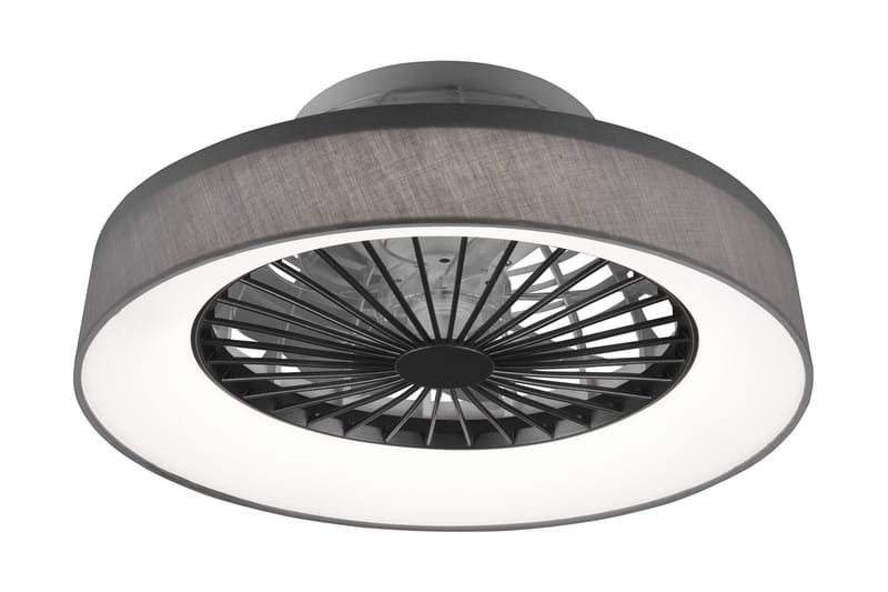Trio Lighting Farsund LED tak-/veggvifte grå - Belysning - Innendørsbelysning & Lamper - Taklampe - Plafondlampe