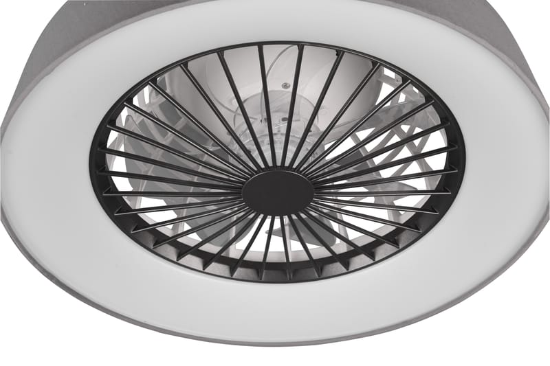 Trio Lighting Farsund LED tak-/veggvifte grå - Belysning - Innendørsbelysning & Lamper - Taklampe - Plafondlampe