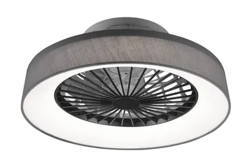 Trio Lighting Farsund LED tak-/veggvifte grå - Belysning - Innendørsbelysning & Lamper - Taklampe - Plafondlampe