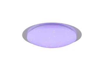 Trio Lighting Frodeno H2O LED plafond 48 cm transparent RGBW - Belysning - Innendørsbelysning & Lamper - Taklampe - Plafondlampe