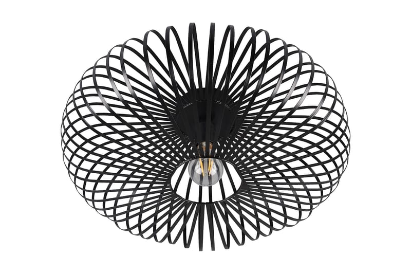 Trio Lighting Johann plafond E27 50 cm matt svart - Belysning - Innendørsbelysning & Lamper - Taklampe - Plafondlampe