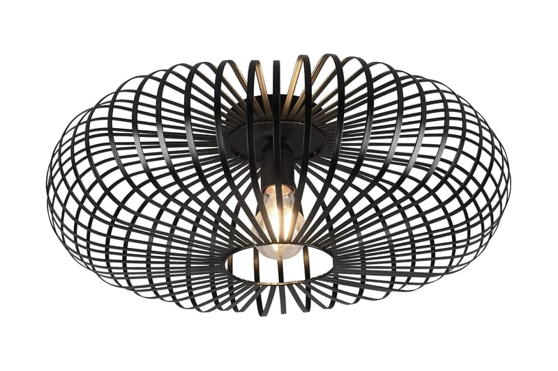 Trio Lighting Johann plafond E27 50 cm matt svart, undefined