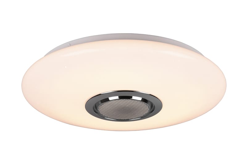 Trio Lighting Musica LED plafond med Bluetooth-høyttaler RGBW - Belysning - Innendørsbelysning & Lamper - Taklampe - Plafondlampe