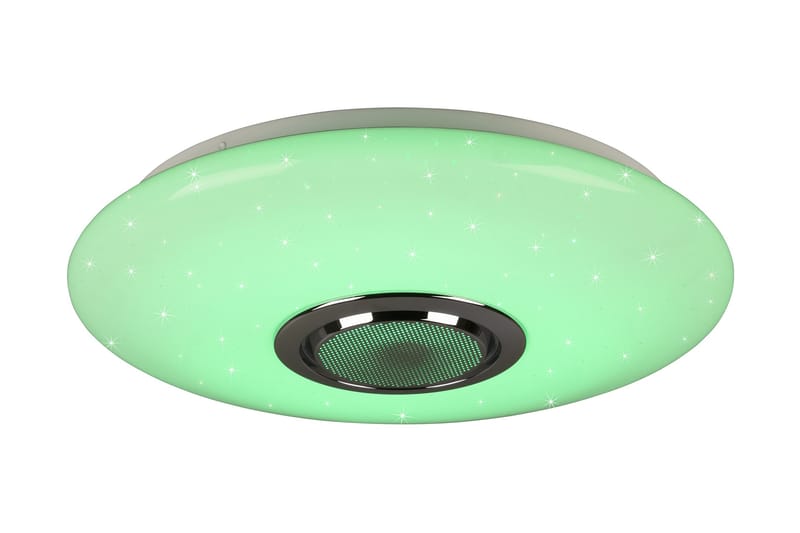 Trio Lighting Musica LED plafond med Bluetooth-høyttaler RGBW - Belysning - Innendørsbelysning & Lamper - Taklampe - Plafondlampe