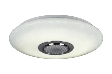 Trio Lighting Musica LED plafond med Bluetooth-høyttaler RGBW - Belysning - Innendørsbelysning & Lamper - Taklampe - Plafondlampe