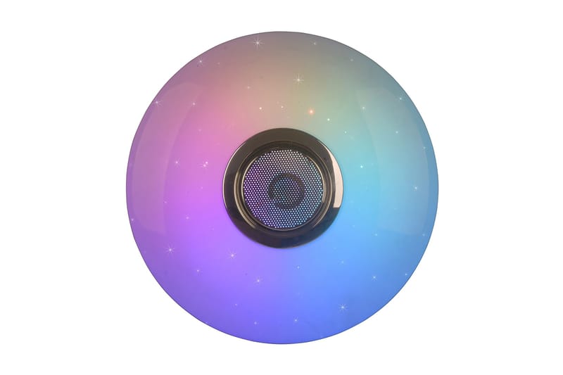Trio Lighting Musica LED plafond med Bluetooth-høyttaler RGBW - Belysning - Innendørsbelysning & Lamper - Taklampe - Plafondlampe