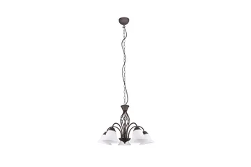Trio Lighting Rostica lysekrone 5L E27 rustikk - Belysning - Innendørsbelysning & Lamper - Taklampe - Krystallkrone & takkrone