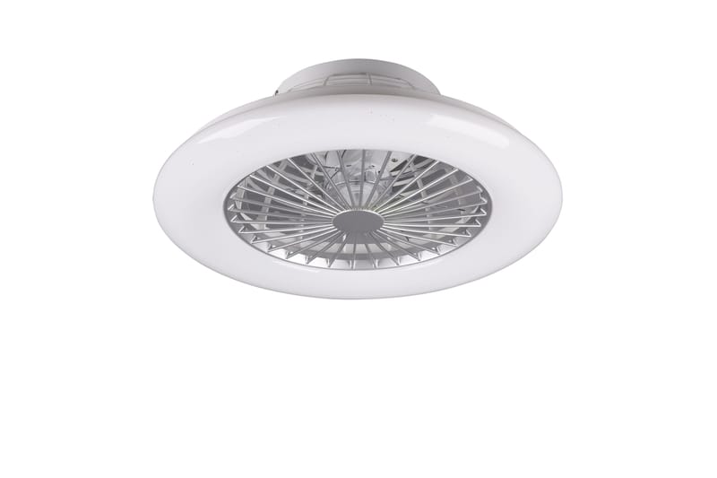Trio Lighting Stralsund LED tak-/veggvifte hvit - Belysning - Innendørsbelysning & Lamper - Taklampe - Plafondlampe
