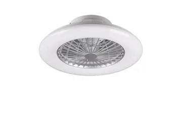 Trio Lighting Stralsund LED tak-/veggvifte hvit - Belysning - Innendørsbelysning & Lamper - Taklampe - Plafondlampe