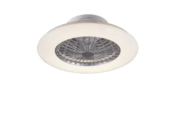 Trio Lighting Stralsund LED tak-/veggvifte hvit - Belysning - Innendørsbelysning & Lamper - Taklampe - Plafondlampe