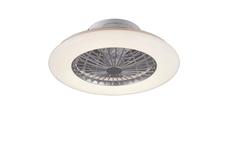 Trio Lighting Stralsund LED tak-/veggvifte hvit - Belysning - Innendørsbelysning & Lamper - Taklampe - Plafondlampe