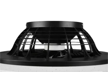 Trio Lighting Stralsund LED tak-/veggvifte matt svart starlight - Belysning - Innendørsbelysning & Lamper - Taklampe - Plafondlampe