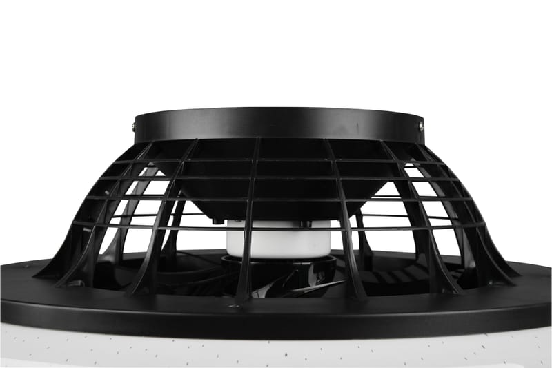 Trio Lighting Stralsund LED tak-/veggvifte matt svart starlight - Belysning - Innendørsbelysning & Lamper - Taklampe - Plafondlampe