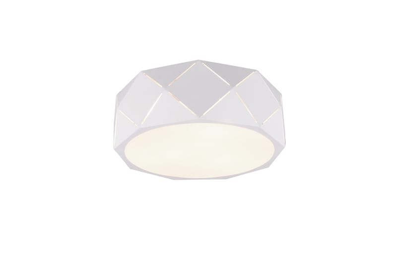 Trio Lighting Zandor plafond 3L E27 matt hvit, undefined