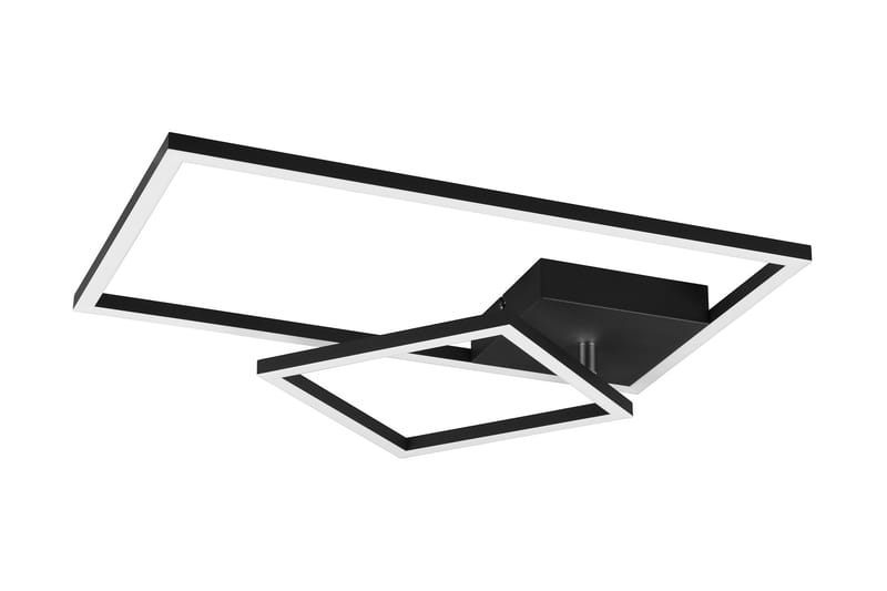 Trio Lighting Padella LED plafond matt svart - Belysning - Innendørsbelysning & Lamper - Taklampe - Plafondlampe