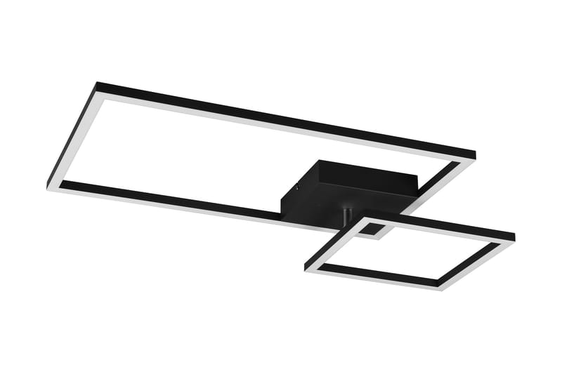 Trio Lighting Padella LED plafond matt svart - Belysning - Innendørsbelysning & Lamper - Taklampe - Plafondlampe