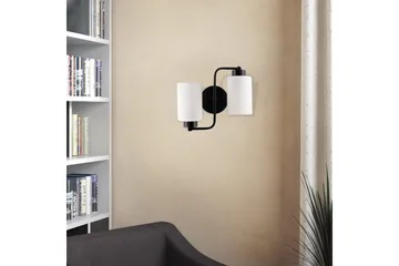 Vegg lampe Jaska To Svart - Svart - Belysning - Innendørsbelysning & Lamper - Taklampe - Pendellamper & Hengelamper