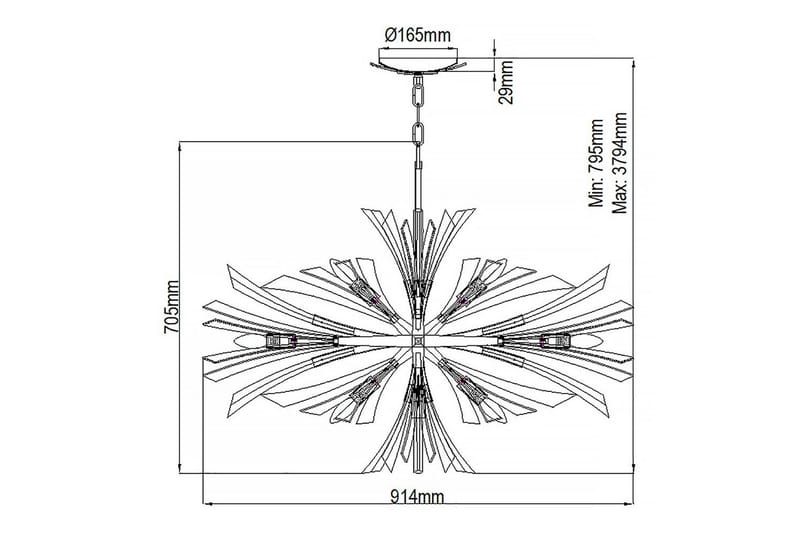 Vida Hinkley Taklampe - Belysning - Innendørsbelysning & Lamper - Taklampe - Pendellamper & Hengelamper
