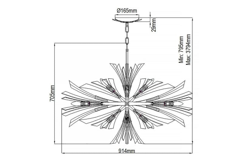Vida Hinkley Taklampe - Belysning - Innendørsbelysning & Lamper - Taklampe - Pendellamper & Hengelamper