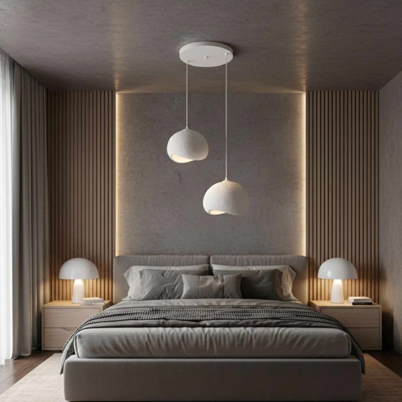 Vyrel pendellampe - Liljehvit - Belysning - Innendørsbelysning & Lamper - Taklampe - Krystallkrone & takkrone