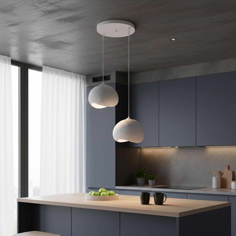 Vyrel pendellampe - Liljehvit - Belysning - Innendørsbelysning & Lamper - Taklampe - Krystallkrone & takkrone