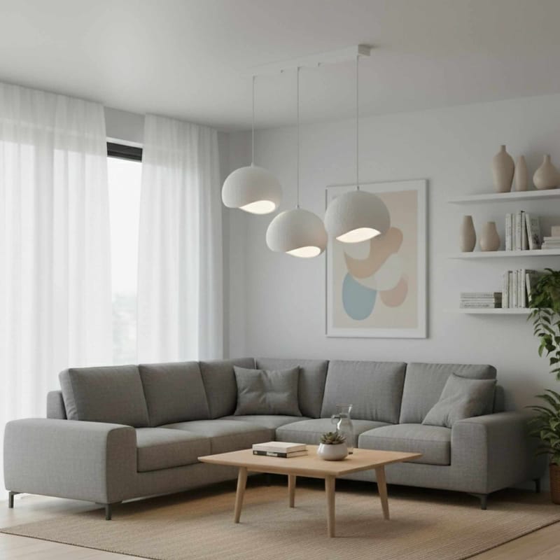 Vyrel pendellampe - Hvit - Belysning - Innendørsbelysning & Lamper - Taklampe - Krystallkrone & takkrone