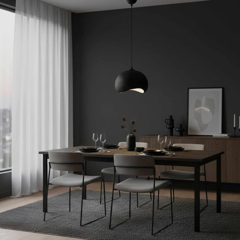 Vyrel pendellampe - Svart - Belysning - Innendørsbelysning & Lamper - Taklampe - Krystallkrone & takkrone