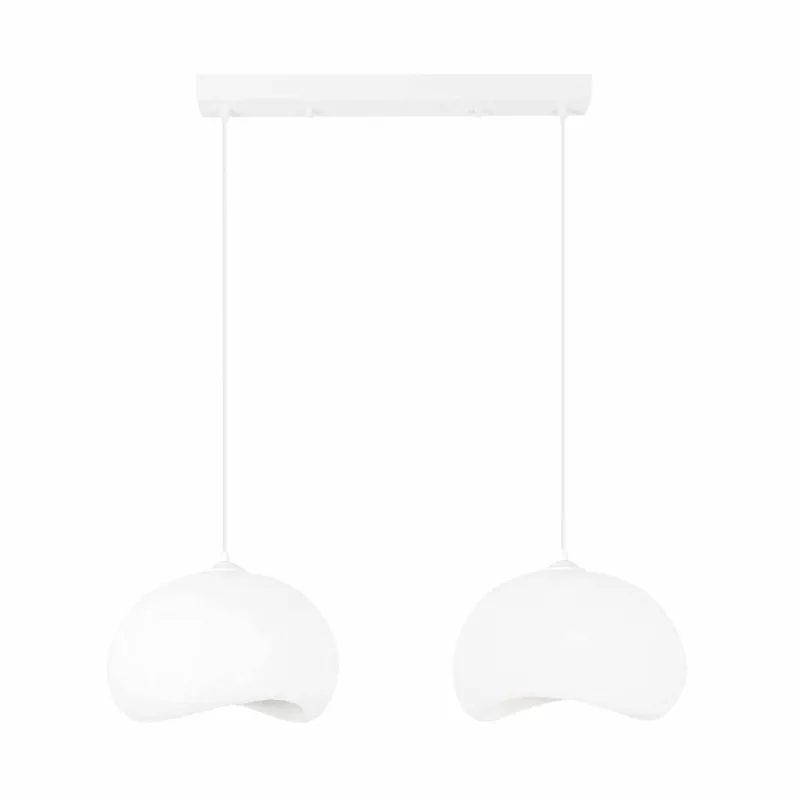 Vyrel pendellampe, Hvit