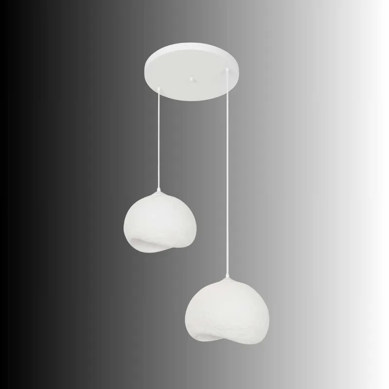 Vyrel pendellampe, Liljehvit