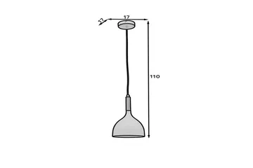 Woldes Taklampe - Svart - Belysning - Innendørsbelysning & Lamper - Taklampe - Pendellamper & Hengelamper