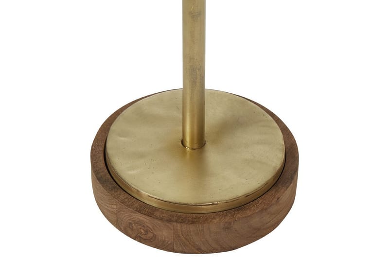 Tenedos Bordlampe 77 cm E27 - Messing/Mørkt tre - Belysning - Innendørsbelysning & Lamper - Vinduslampe - Vinduslampe på fot