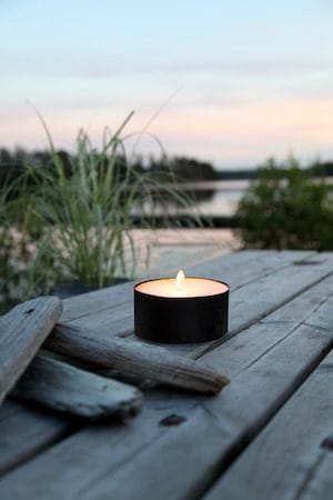 Torch Candle LED-lys 10,5 cm - svart - Belysning - Innendørsbelysning & Lamper - Dekorasjonsbelysning