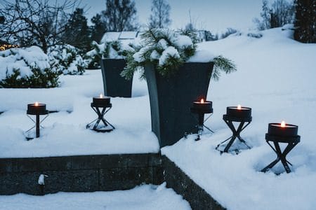 Torch Candle LED-lys 10,5 cm - svart - Belysning - Innendørsbelysning & Lamper - Dekorasjonsbelysning