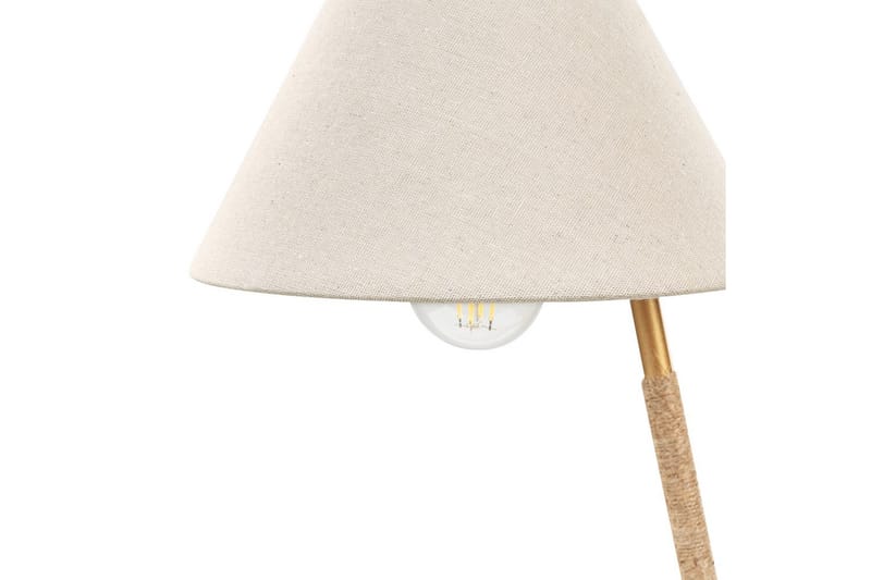 Toykab Bordlampe 40 cm E27 - Gull/Hvit - Belysning - Innendørsbelysning & Lamper - Vinduslampe - Vinduslampe på fot