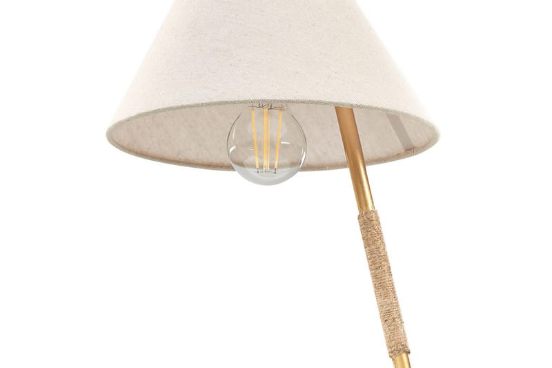 Toykab Bordlampe 40 cm E27 - Gull/Hvit - Belysning - Innendørsbelysning & Lamper - Vinduslampe - Vinduslampe på fot
