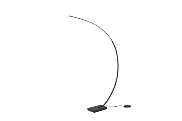 Trio Lighting Bangkok LED gulvlampe matt sort - Matt svart - Belysning - Innendørsbelysning & Lamper - Soveromslampe